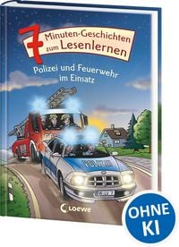 Produktbild 7-Minuten-Geschichten zum Lesenlernen - Polizei und Feuerwehr im Einsatz