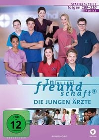 Produktbild: In aller Freundschaft - Die jungen Ärzte - Staffel 5.2/Folgen 189-210 [7 DVDs]