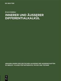 Produktbild: Innerer und &auml;usserer Differentialkalk&uuml;l