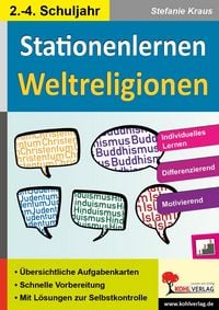 Produktbild: Stationenlernen Weltreligionen / Klasse 2-4