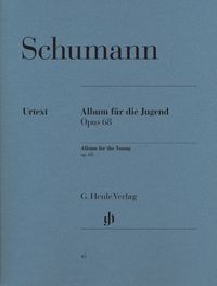 Bild vom Artikel Schumann, Robert - Album für die Jugend op. 68 vom Autor Robert Schumann