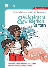 Produktbild: Aufgefrischt-und-wiederholt-Karten Englisch 9-10