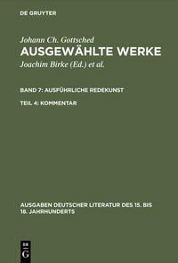 Produktbild: Ausf&uuml;hrliche Redekunst. Kommentar