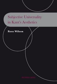 Produktbild: Subjective Universality in Kant&rsquo;s Aesthetics