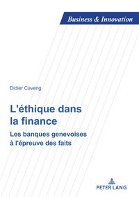 Produktbild: L'&eacute;thique dans la finance