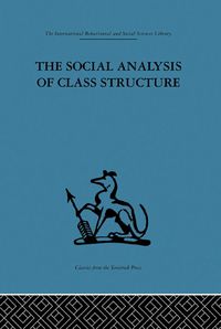 Produktbild: The Social Analysis of Class Structure