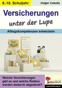 Produktbild: Versicherungen unter der Lupe / Alltagskompetenzen entwickeln