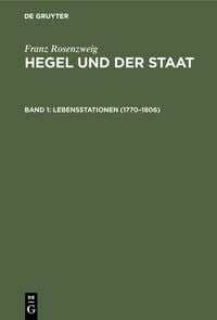 Produktbild: Lebensstationen (1770-1806)