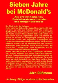 Produktbild: Sieben Jahre bei McDonald's