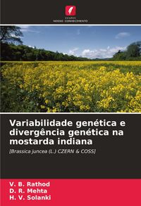 Produktbild: Variabilidade gen&eacute;tica e diverg&ecirc;ncia gen&eacute;tica na mostarda indiana