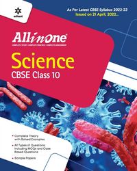 Produktbild: CBSE All In One Science Class 10 2022-23 Edition (As per latest CBSE Syllabus issued on 21 April 2022)