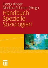 Produktbild: Handbuch Spezielle Soziologien