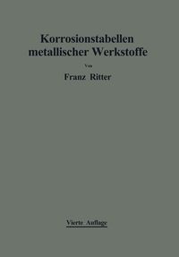 Produktbild: Korrosionstabellen metallischer Werkstoffe