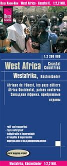 Bild vom Artikel Reise Know-How Landkarte Westafrika, Küstenländer (1:2.200.000) : von Senegal bis Nigeria vom Autor Reise Know-How Verlag Peter Rump