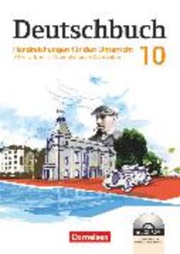 Produktbild: Deutschbuch Gymnasium - Berlin, Brandenburg, Mecklenburg-Vorpommern, Sachsen, Sachsen-Anhalt und Th&uuml;ringen - Ausgabe 2012 - 10. Schuljahr