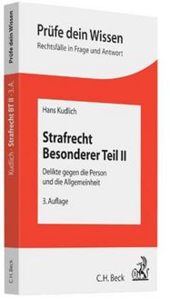 Produktbild: Strafrecht Besonderer Teil II