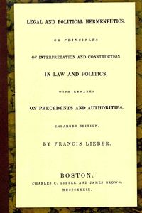 Produktbild: Legal and Political Hermeneutics