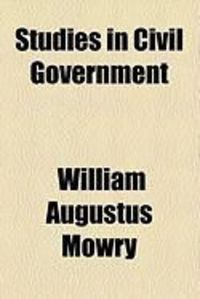 Produktbild: Studies in Civil Government