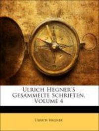 Produktbild: Hegner, U: GER-ULRICH HEGNERS GESAMMELTE