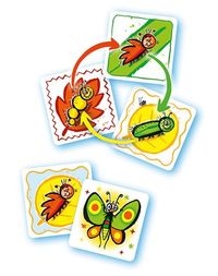 Schmidt 40886 - Drei Magier Spiele, Räuber Raupe, Kartenspiel, Reaktionsspiel