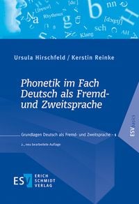 Bild vom Artikel Hirschfeld, U: Phonetik im Fach Deutsch als Fremd- und Zweit vom Autor Ursula Hirschfeld