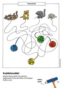 Kindergartenblock ab 4 Jahre - Verbinden, vergleichen, Fehler finden