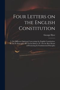 Produktbild: Four Letters on the English Constitution