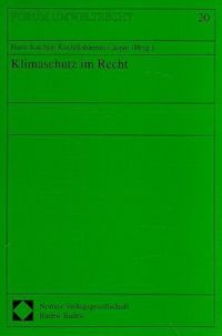Produktbild: Klimaschutz im Recht
