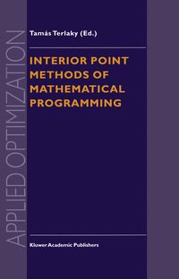 Produktbild: Interior Point Methods of Mathematical Programming
