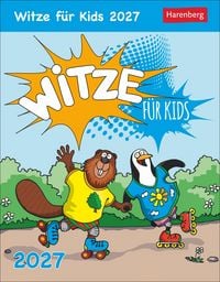 Produktbild Witze für Kids Tagesabreißkalender 2027