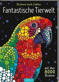 Produktbild: Stickern nach Zahlen &ndash; Fantastische Tierwelt