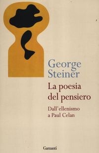Produktbild: La poesia del pensiero. Dall'ellenismo a Paul Celan