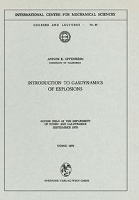 Produktbild: Introduction to Gasdynamics of Explosions