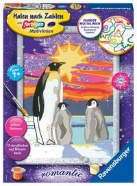 Produktbild: CreArt, Malen nach Zahlen Kinder - Pinguinliebe