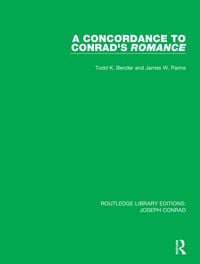 Produktbild: A Concordance to Conrad's Romance