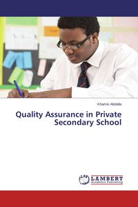 Produktbild: Quality Assurance in Private Secondary School