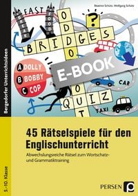 Produktbild: 45 R&auml;tselspiele f&uuml;r den Englischunterricht