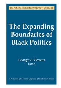Produktbild: The Expanding Boundaries of Black Politics