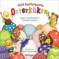 Produktbild: F&uuml;nf kunterbunte Osterk&uuml;ken