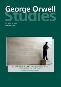 Produktbild: George Orwell Studies Vol.4 No.1