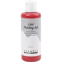 Produktbild: Creativ Company Linoldruckfarbe, Rot, 85 ml, 1 Fl&auml;schchen