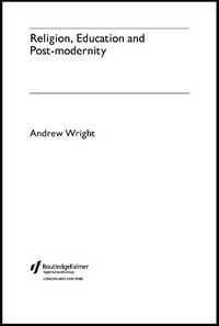 Produktbild: Religion, Education and Post-Modernity