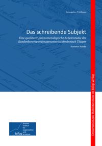 Produktbild: Das schreibende Subjekt