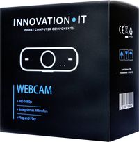 Innovation IT C1096 HD Full HD-Webcam 1920 x 1080 Pixel