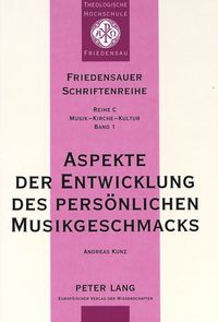 Produktbild: Aspekte der Entwicklung des pers&ouml;nlichen Musikgeschmacks