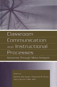Produktbild: Classroom Communication and Instructional Processes