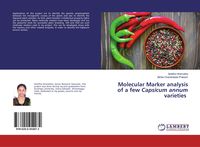 Produktbild: Molecular Marker analysis of a few Capsicum annum varieties