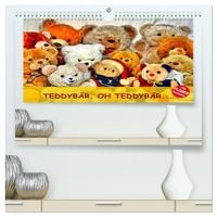 Produktbild: TEDDYB&Auml;R, OH TEDDYB&Auml;R... (hochwertiger Premium Wandkalender 2026 DIN A2 quer), Kunstdruck in Hochglanz