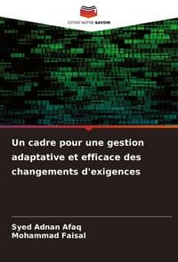 Produktbild: Un cadre pour une gestion adaptative et efficace des changements d'exigences