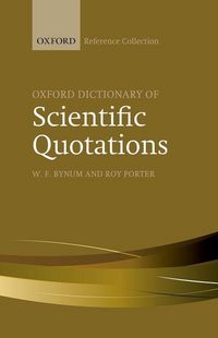 Produktbild: Bynum, W: Oxford Dictionary of Scientific Quotations